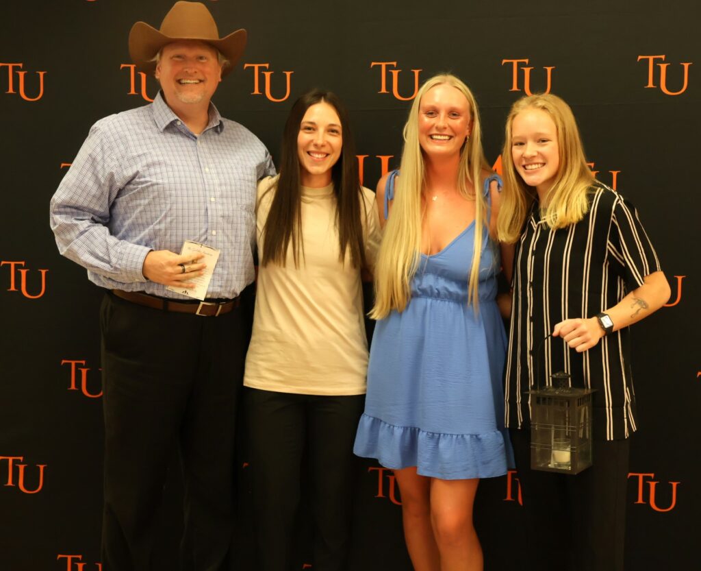 Left to right are Ken Brewer, Lindsey Roddy, Jenna Kallenberg and Alexis Patty.
