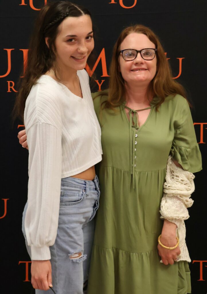 Madeline Winters, left, and Stephanie Winters