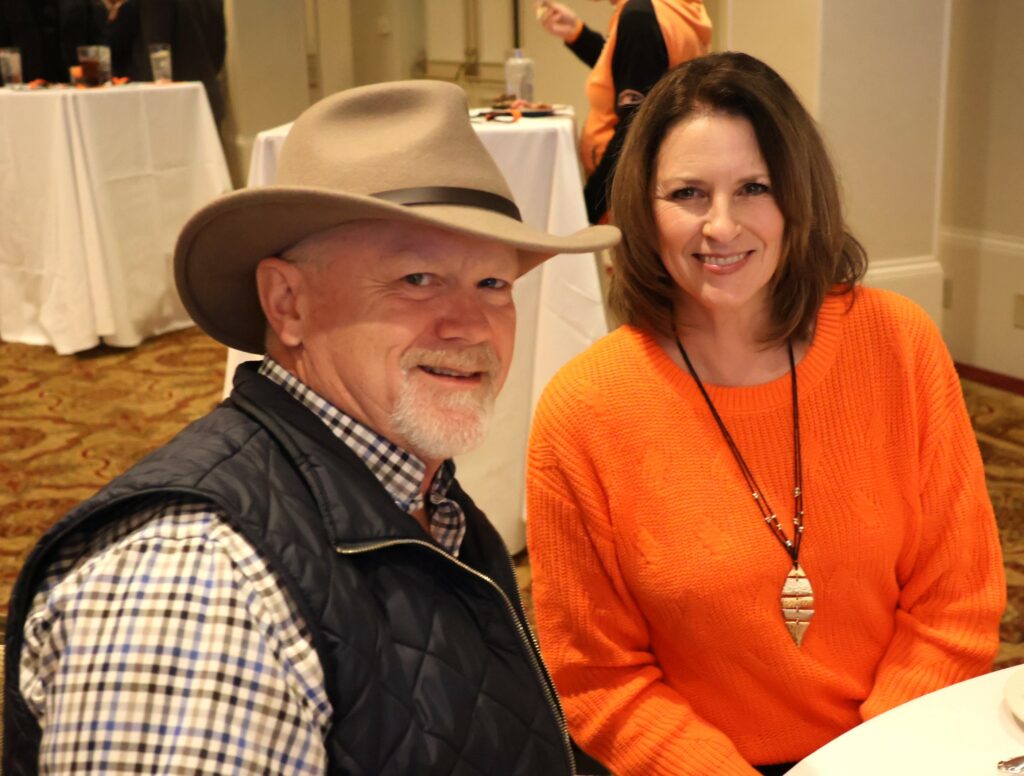 Nate Smith, left, and Shelly Smith