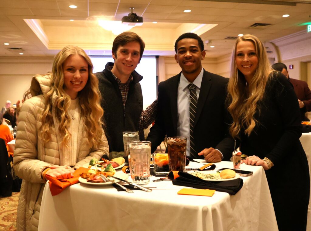 Left to right are Melody Steele, David Bowlin, Kobe Funderburk and Grayson Patterson.