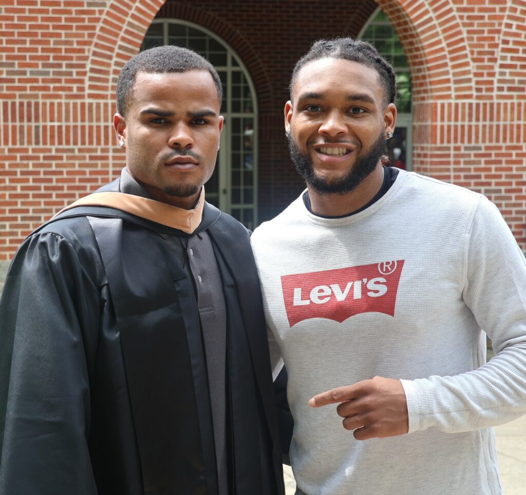 Celebrating after graduation