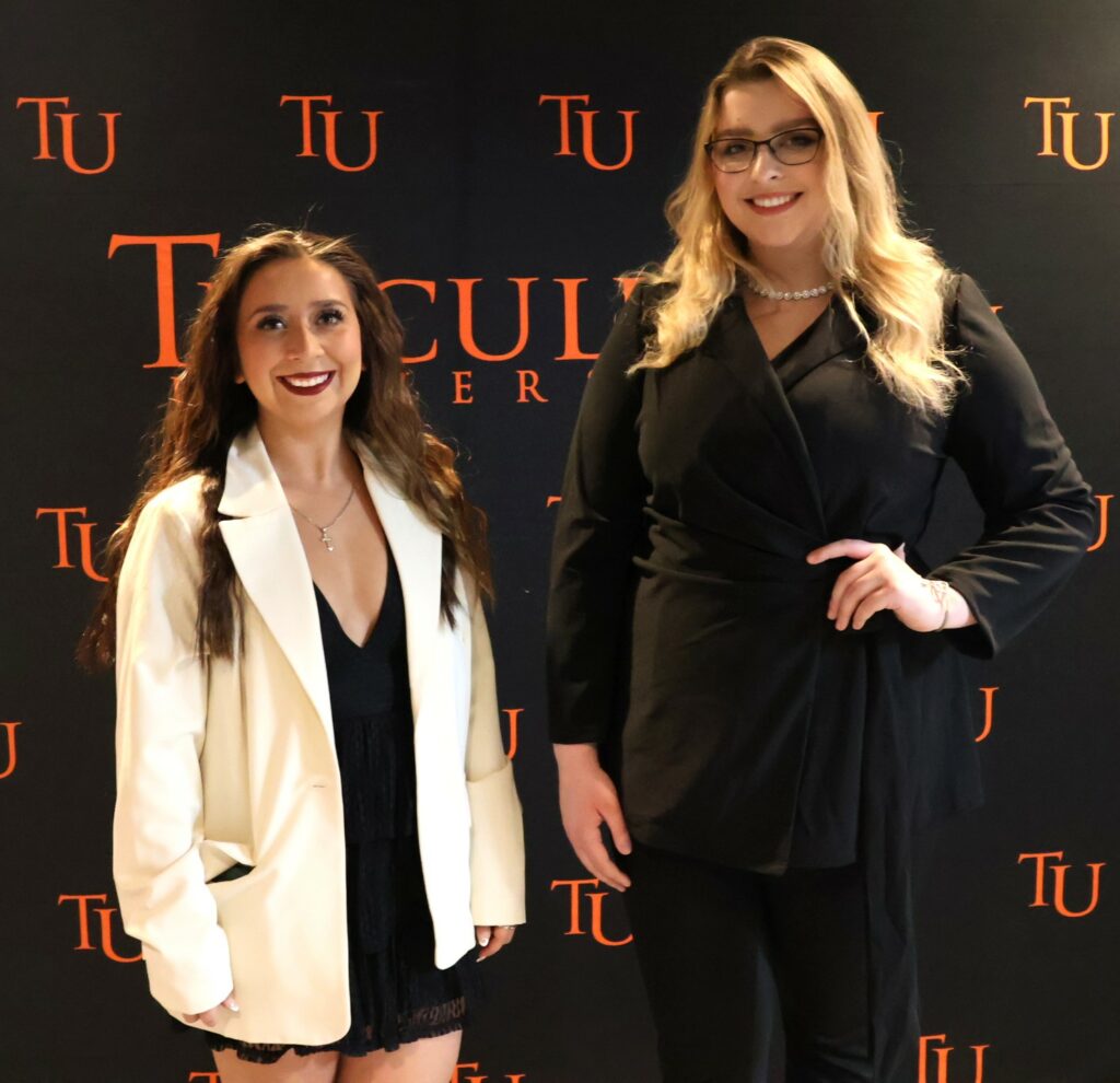 Jaileen Castro, left, and Gracie Weems