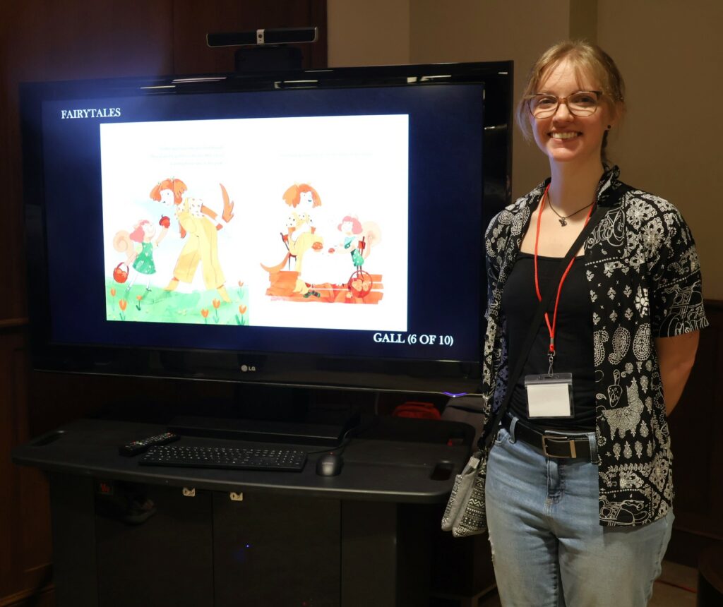 Lilli Gall stands by her presentation.
