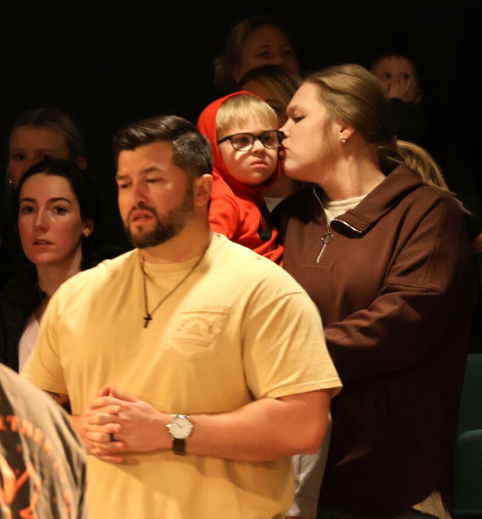 Community members enjoy Worship Night.