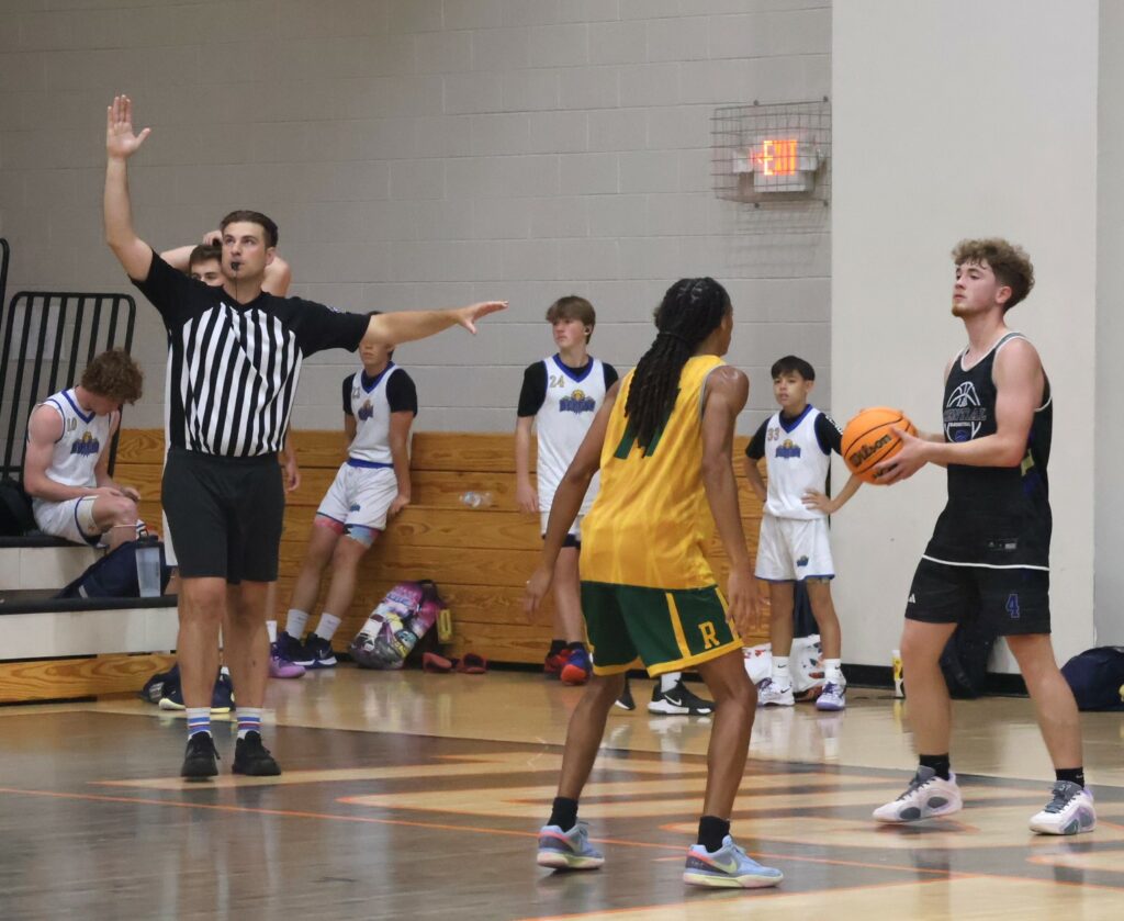 Action is about to resume in one of the games.