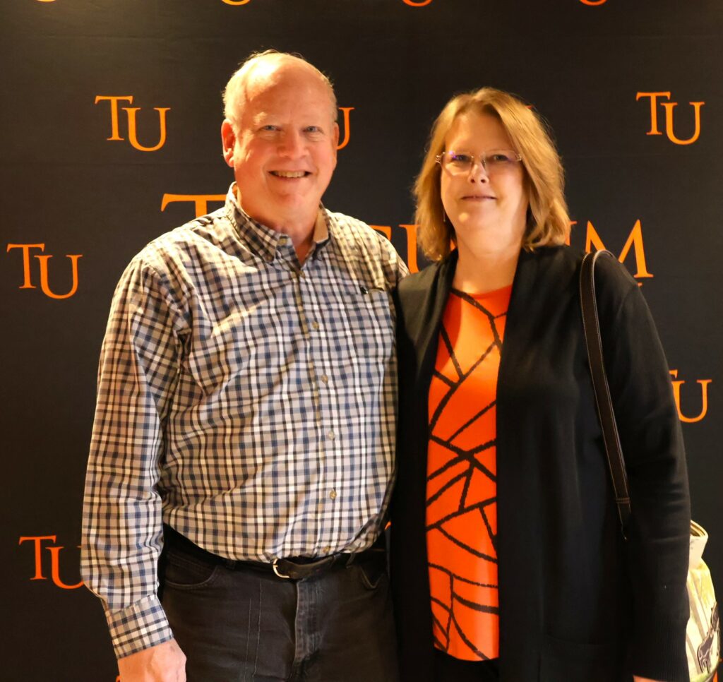 Lillian Burchnell, right, and Don Burchnell