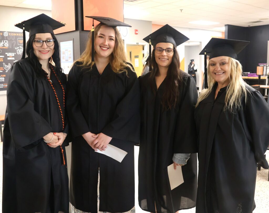 Here are some of the graduates.