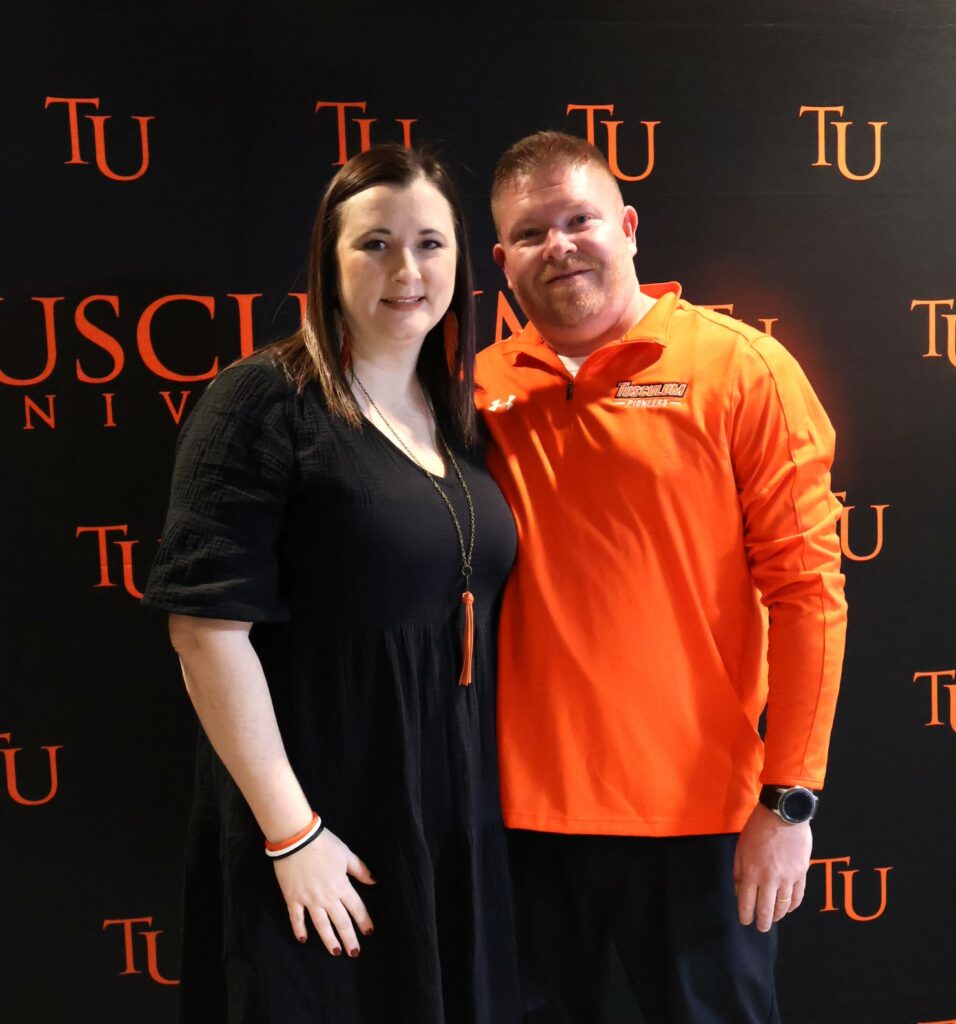 April Grindstaff, left, and Chad Grindstaff