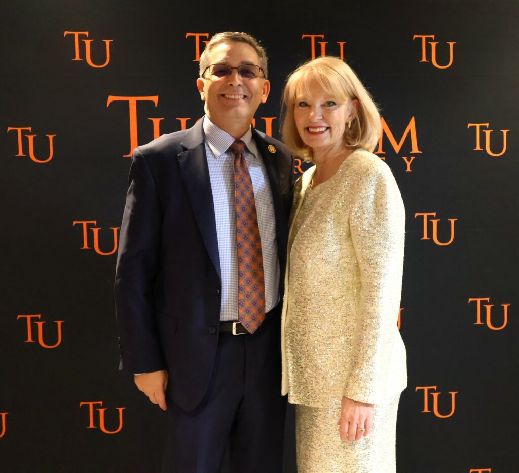 Dr. Scott Hummel, left, and Starr Hummel