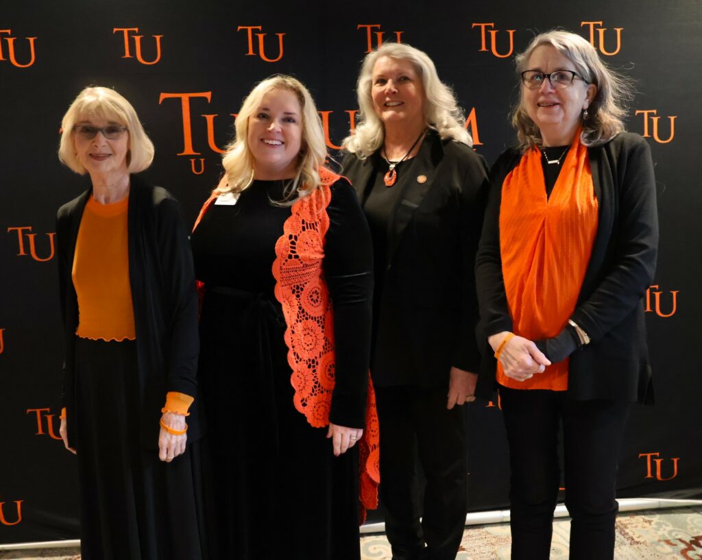 Left to right are Carole Vest, Jolin Hawk, Becky Leifert and Joan O'Dell.