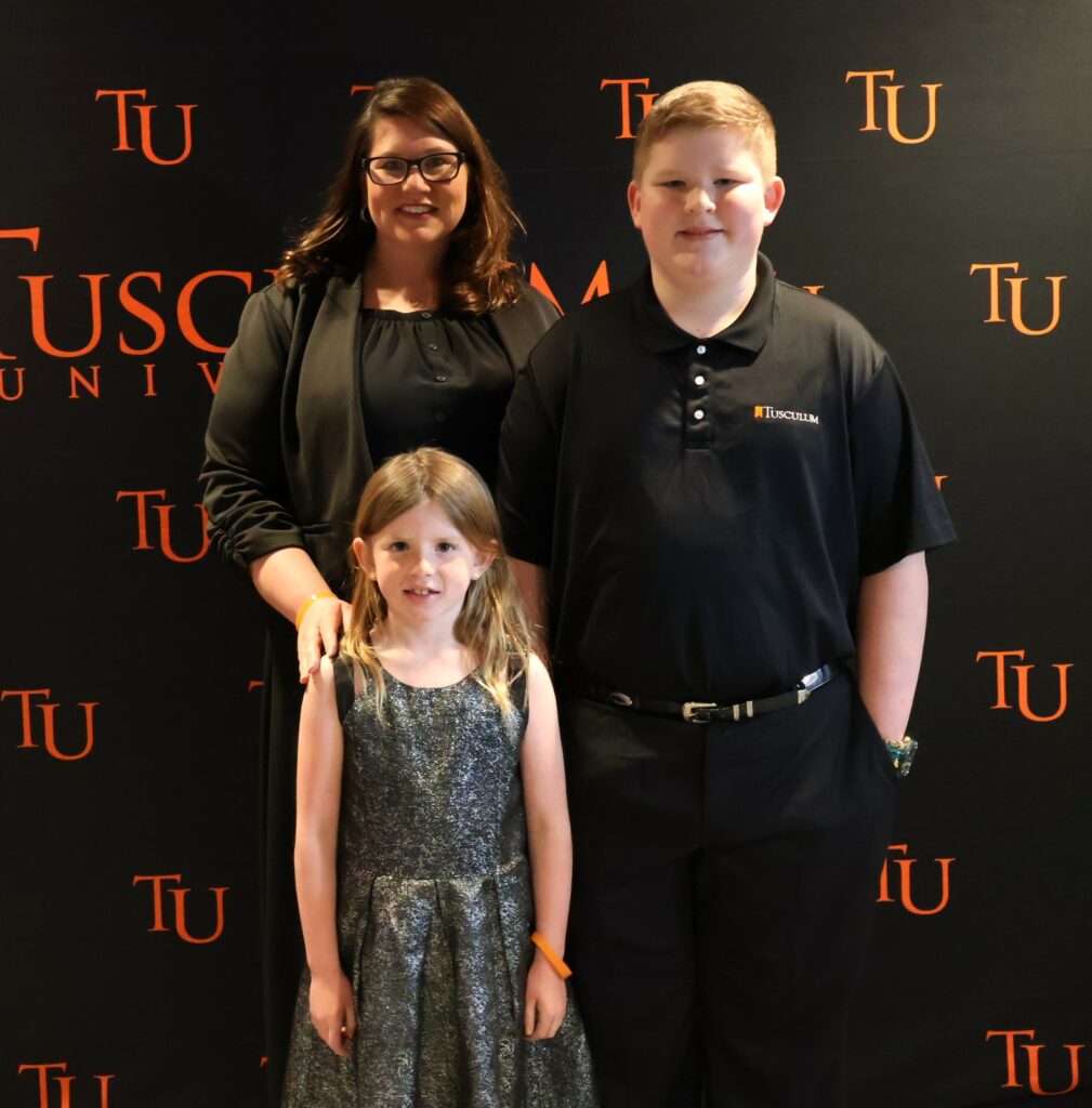 Left to right are Tiffany Greer, Amelia Greer and TJ Greer.