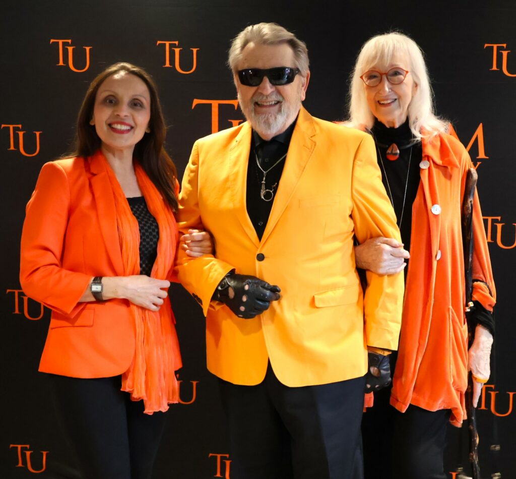 Left to right are Rouja Green, Wess duBrisk and Marilyn duBrisk.