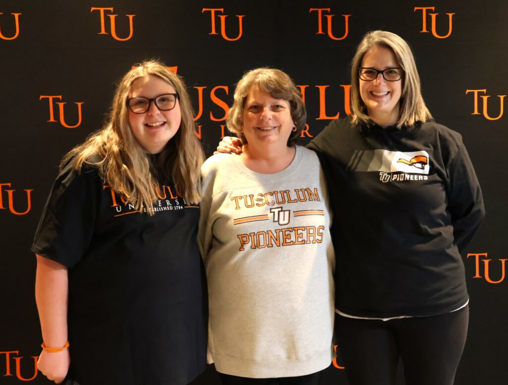 Left to right are Brooklynn Clemons, Rose Webb and Rachael Barnett.