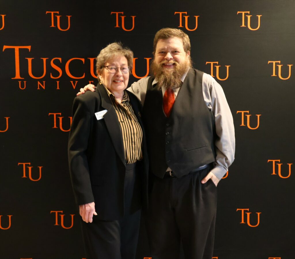 Matilda Green, left, and Steve Schultz