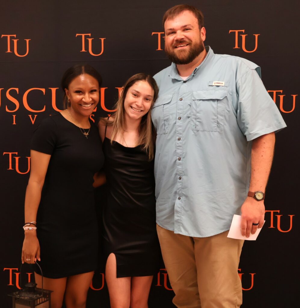 Left to right are Faith Diggs, Natalia Crooke-Rivera and Jordan Baker.