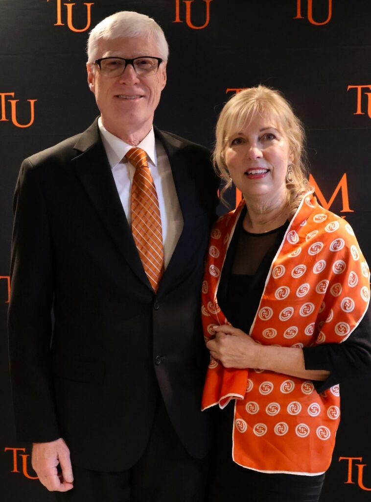 Dr. David Smith, left, and Betty Smith