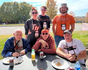 Alumni of all ages can enjoy themselves when they return to campus for Homecoming.