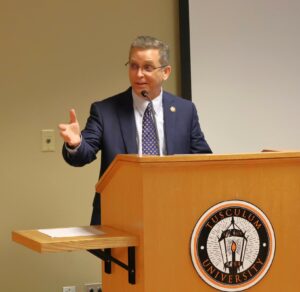 Dr. Scott Hummel highlights the value of scholarships and other forms of support to help students achieve graduation.