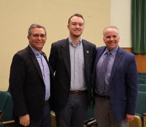 Left to right, Dr. Scott Hummel, Kyler Glover and Dr. David Smith were three of the speakers at Tennessee TRIO Day.