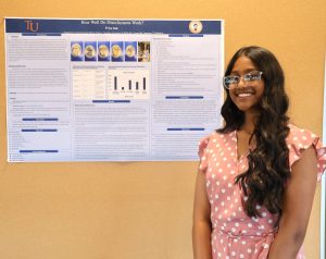 Priya Sah was one of the student researchers during the Summer Academy.