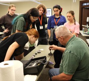 A forensic class was one of the offerings at the 2025 Summer Academy. It will return this year.
