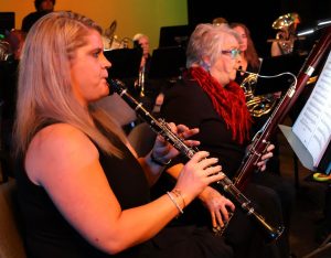Community members will have a chance to be part of the song “Sleigh Ride” and join in the sing-along during the Tusculum University Community Band’s Christmas concert.
