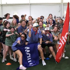 Students and leaders have fun during the camp.