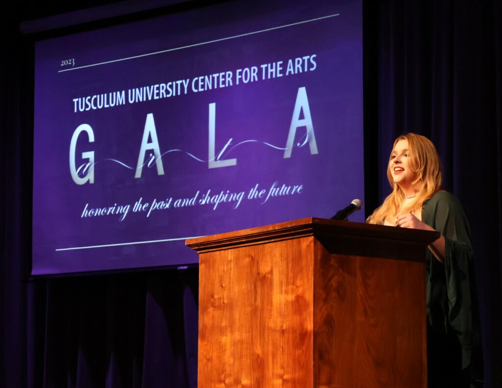 Gracie Weems speaks