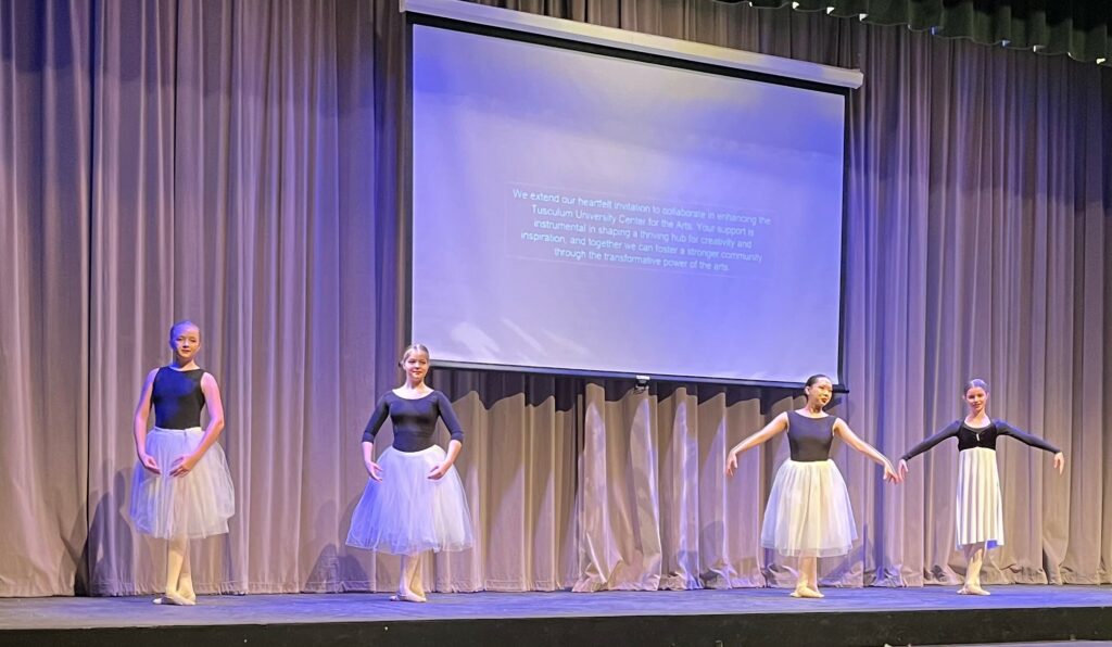Central Ballet performs a dance.