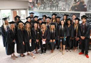 Participants in Student Support Services and ARCHES pose for a photo.