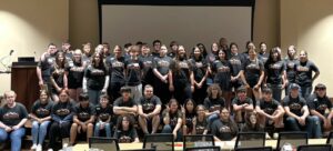 These soon-to-be high school students gathered in the Dr. Nancy B. Moody Lecture Hall to learn more about their upcoming academic experience.