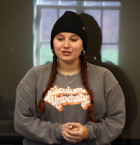 Janelle Zirger talks about her student experience.