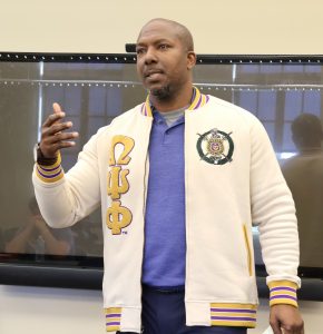 Chuck Sutton shares information about campus life.