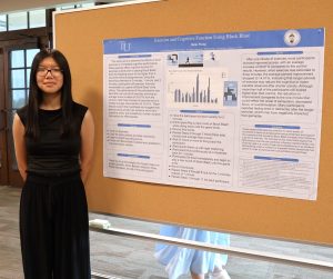 Shilo Wang stands by her poster.