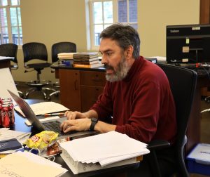 Dr. Chuck Pearson oversees the Tusculum Earlybird.