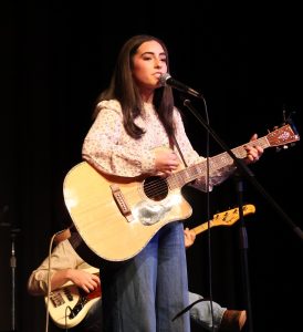 Madison Metcalf-Shelton performs during Night of Worship in 2025.